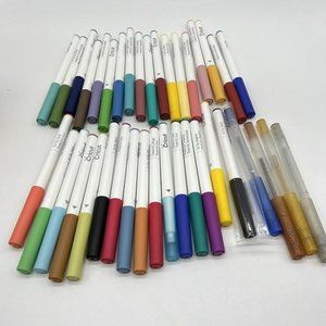 Cricut Marker Huge Lot‎ Gel Pens Metallic Markers Pens Glitter Used